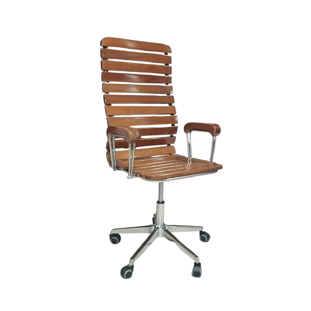 বার্মাটিক সেগুন কাঠের চেয়ার - Image 2